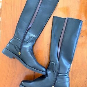 FrancoSarto Stretch Black Boots